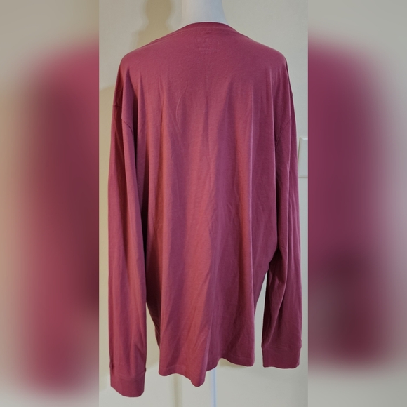 J Crew Light Plum Long Sleeve T-Shirt Size XL - Picture 5 of 6